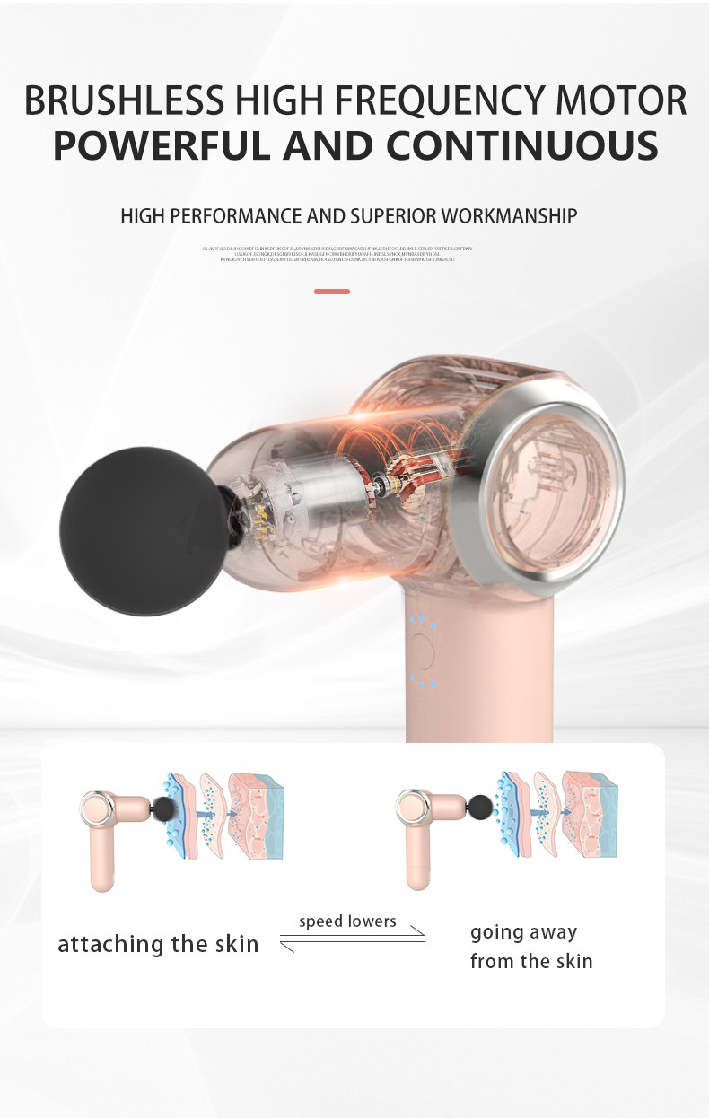 BC ifektri yasekuqaleni PM19 ephathekayo massage gun7